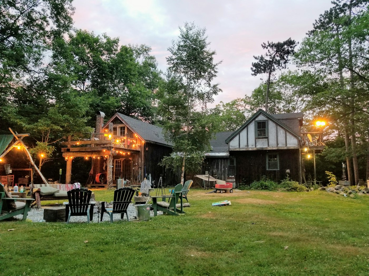 Villa ve bahçe